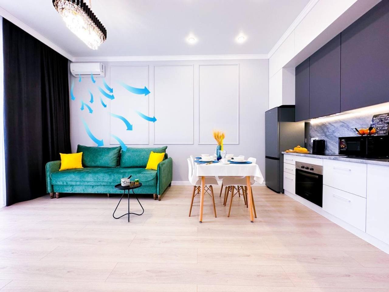 2 Bedroom New Luxe центр города рядом с шатыр кардиохирургия
