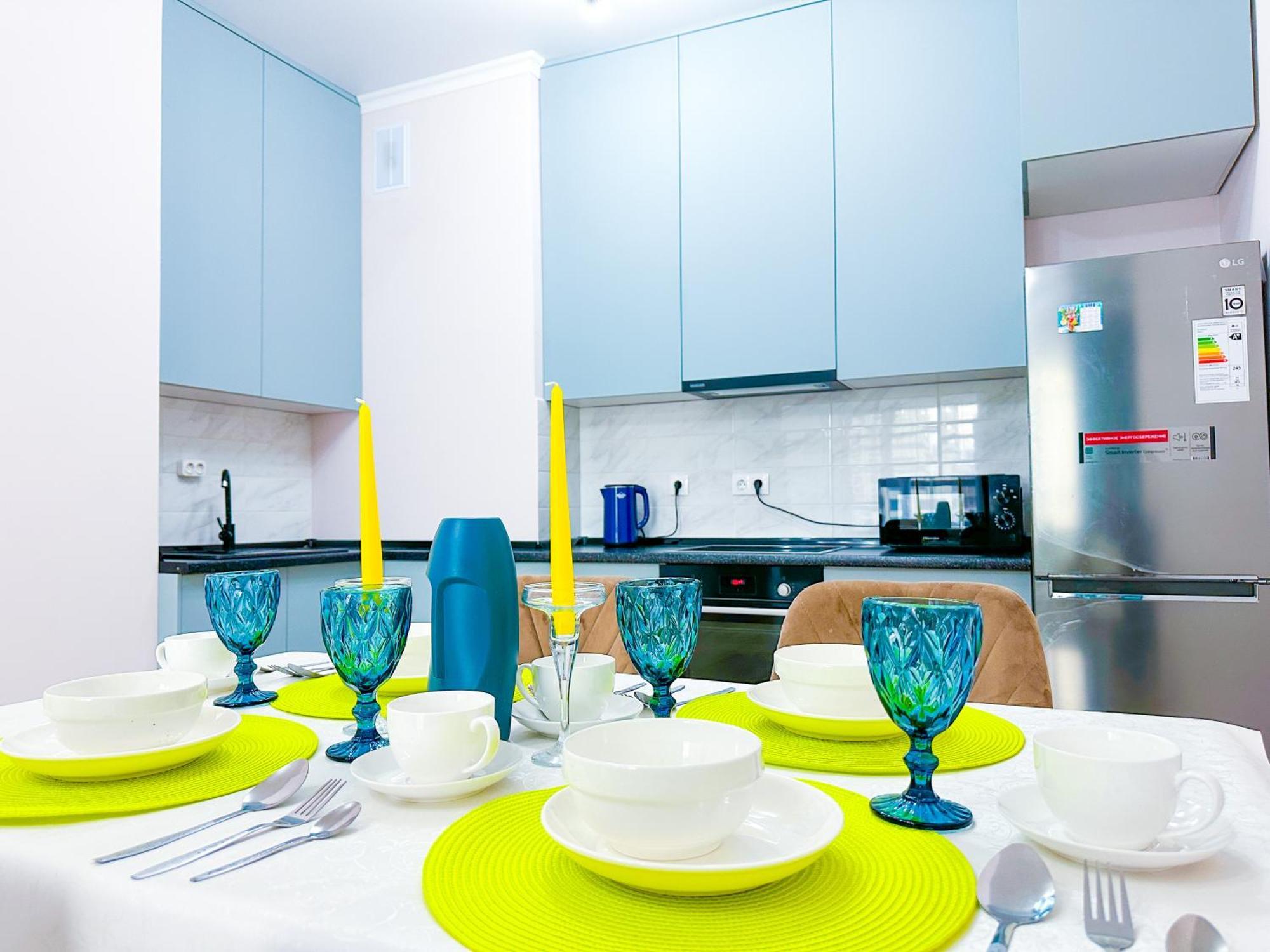 2 Bedroom New Luxe центр города рядом с шатыр кардиохирургия Apartment Nur-Sultan (Astana)